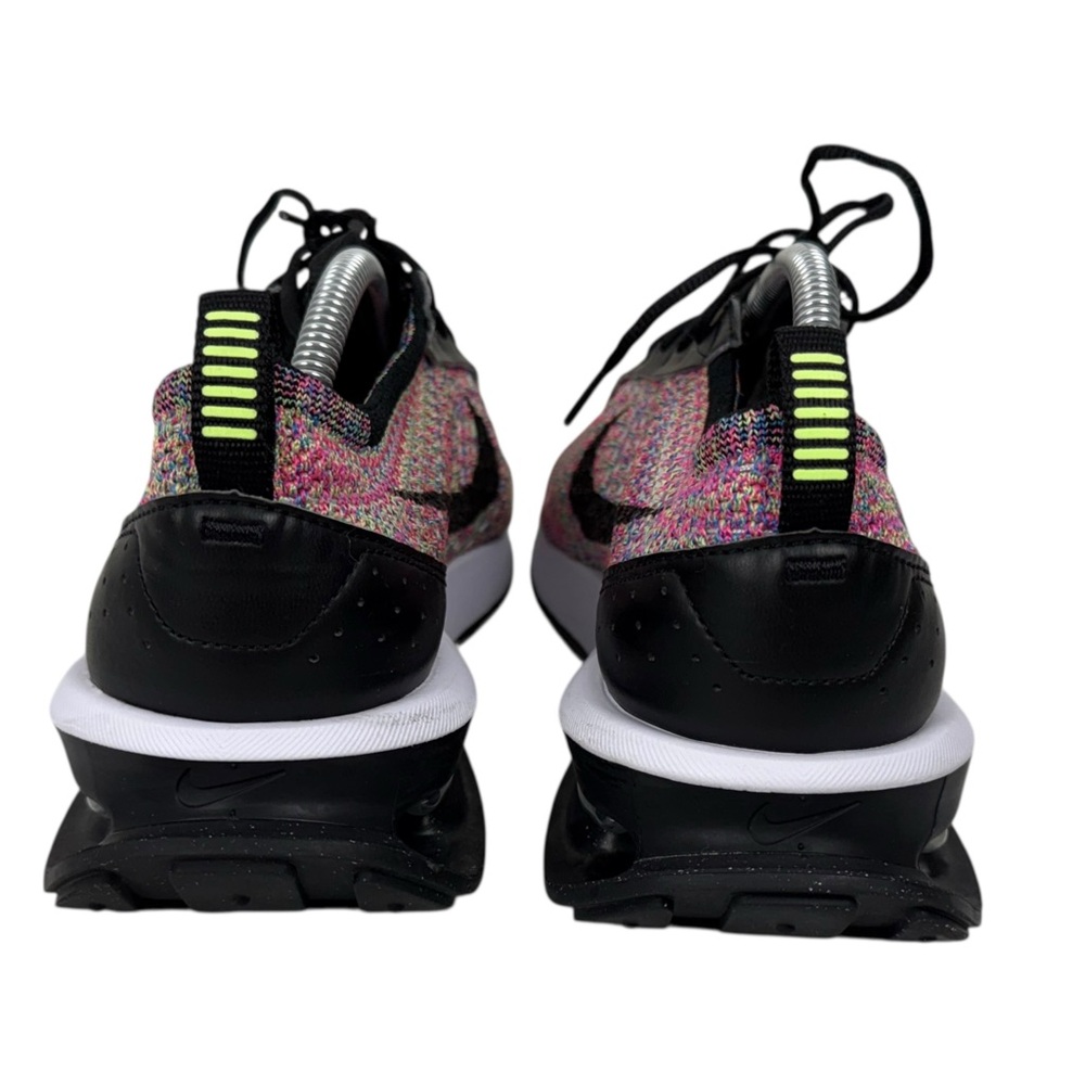 Nike Air Max Flyknit Racer Womens 10 Pink Green Black Sneaker Shoes DM9073 300 - Picture 6 of 13